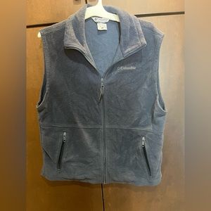 Columbia men’s vest size large color blue
